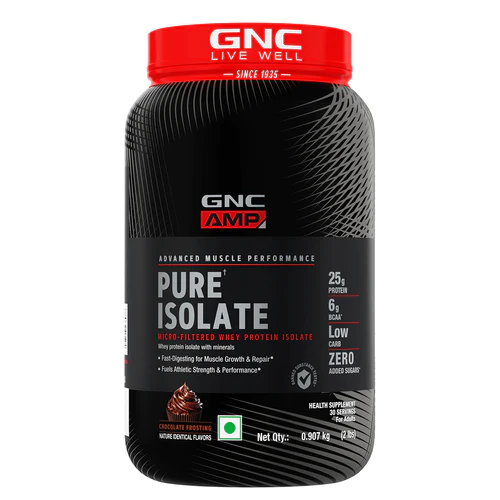 Gnc Amp Pure Isolate (Low/zero Carb) 2lb